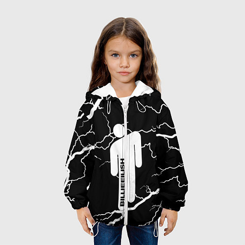 Детская куртка BILLIE EILISH / 3D-Белый – фото 3
