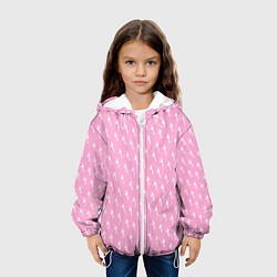 Куртка с капюшоном детская LiL PEEP Pattern, цвет: 3D-белый — фото 2