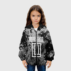 Куртка с капюшоном детская LINDEMANN, цвет: 3D-черный — фото 2