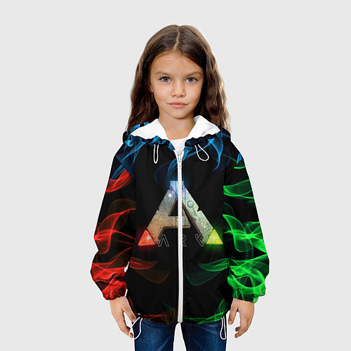 Детская куртка Ark Survival Evolved / 3D-Белый – фото 3