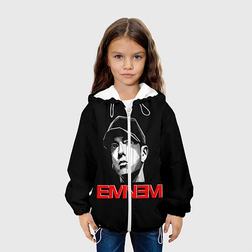 Детская куртка Eminem / 3D-Белый – фото 3