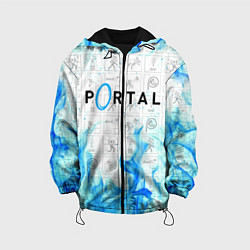 Куртка с капюшоном детская PORTAL, цвет: 3D-черный