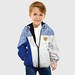 Куртка с капюшоном детская Форма России, цвет: 3D-черный — фото 2