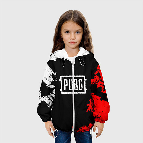 Детская куртка PUBG / 3D-Белый – фото 3