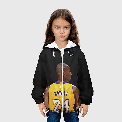 Детская куртка Kobe Bryant / 3D-Белый – фото 3