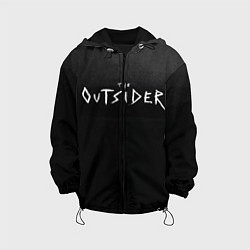 Куртка с капюшоном детская The Outsider, цвет: 3D-черный