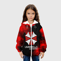 Куртка с капюшоном детская UMBRELLA CORP, цвет: 3D-белый — фото 2