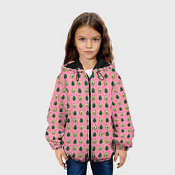 Куртка с капюшоном детская АВОКАДО, цвет: 3D-черный — фото 2