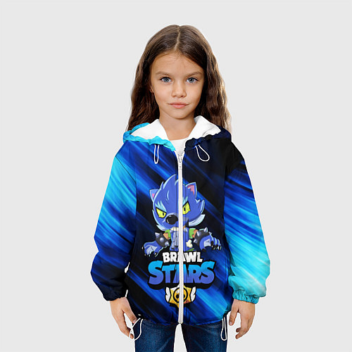Детская куртка BRAWL STARS LEON / 3D-Белый – фото 3