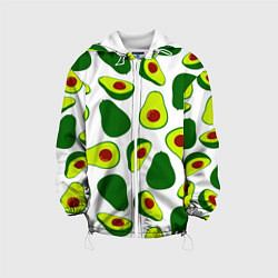 Куртка с капюшоном детская Avokado, цвет: 3D-белый