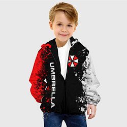 Куртка с капюшоном детская UMBRELLA CORPORATION, цвет: 3D-черный — фото 2
