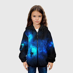 Куртка с капюшоном детская КОСМОС STAR, цвет: 3D-черный — фото 2