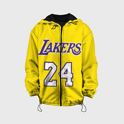 Куртка с капюшоном детская Kobe Bryant 24, цвет: 3D-черный