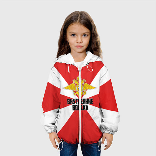 Детская куртка Внутренние Войска / 3D-Белый – фото 3