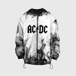 Куртка с капюшоном детская ACDC, цвет: 3D-черный
