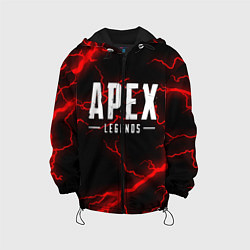 Куртка с капюшоном детская APEX LEGENDS, цвет: 3D-черный