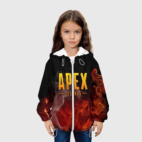 Детская куртка APEX LEGENDS / 3D-Белый – фото 3