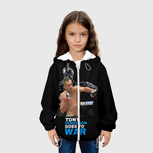 Детская куртка Tony Ferguson / 3D-Белый – фото 3