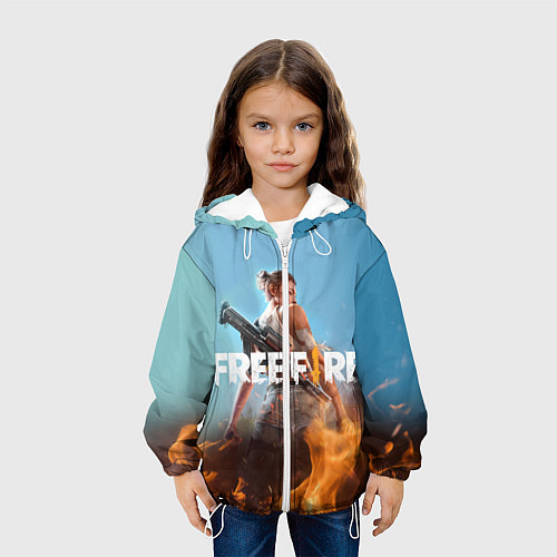 Детская куртка Free fire / 3D-Белый – фото 3