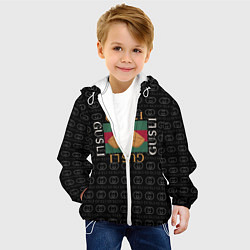 Куртка с капюшоном детская GUSLI, цвет: 3D-белый — фото 2