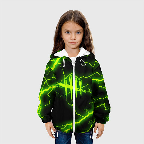 Детская куртка DEAD BY DAYLIGHT / 3D-Белый – фото 3