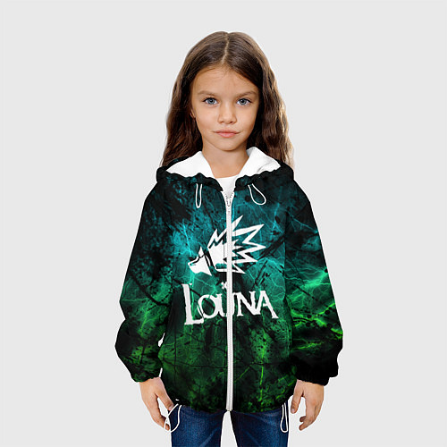 Детская куртка Louna / 3D-Белый – фото 3