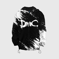 Куртка с капюшоном детская DEVIL MAY CRY DMC, цвет: 3D-черный