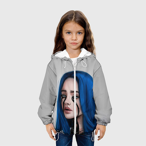 Детская куртка BILLIE EILISH / 3D-Белый – фото 3