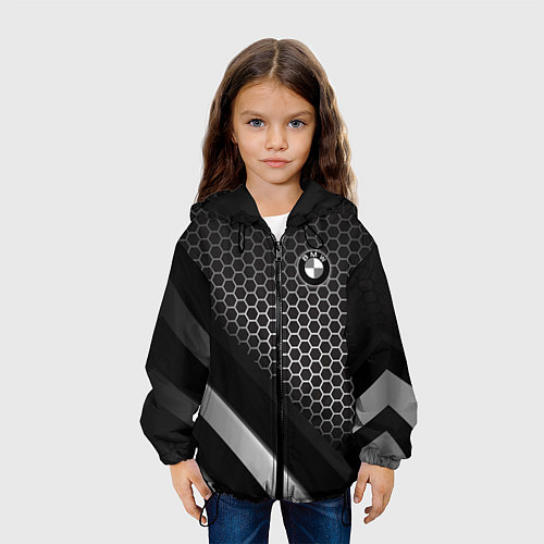 Детская куртка BMW / 3D-Черный – фото 3