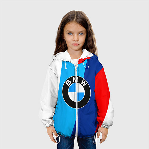 Детская куртка BMW / 3D-Белый – фото 3