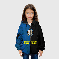 Куртка с капюшоном детская Интер, цвет: 3D-черный — фото 2