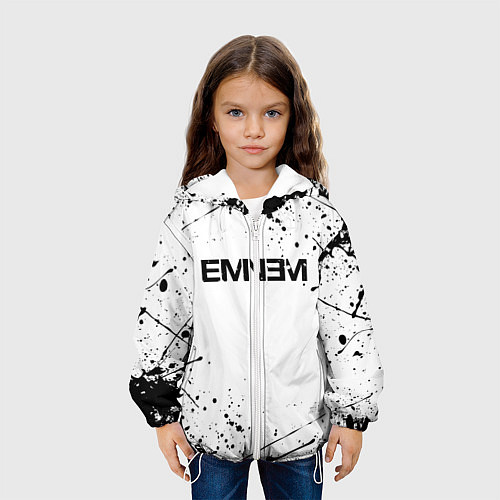 Детская куртка EMINEM / 3D-Белый – фото 3