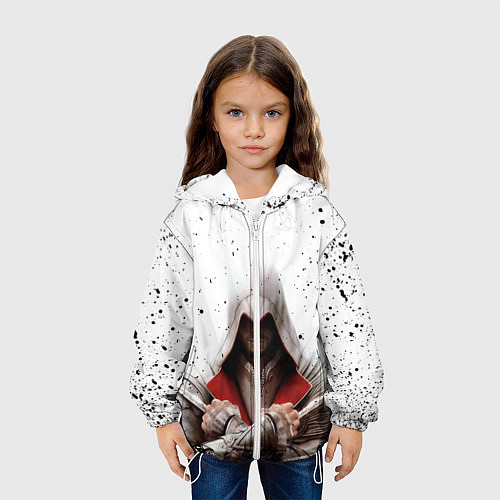 Детская куртка ASSASSINS CREED / 3D-Белый – фото 3