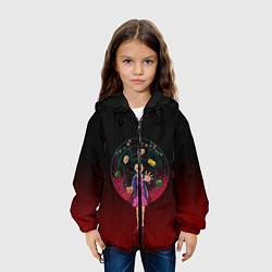 Куртка с капюшоном детская STRANGER THINGS, цвет: 3D-черный — фото 2