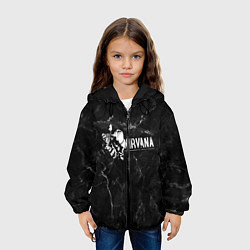 Куртка с капюшоном детская NIRVANA, цвет: 3D-черный — фото 2