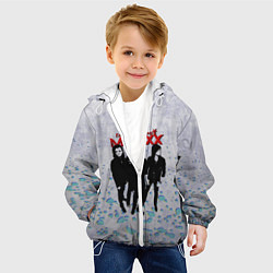 Куртка с капюшоном детская The Matrixx, цвет: 3D-белый — фото 2