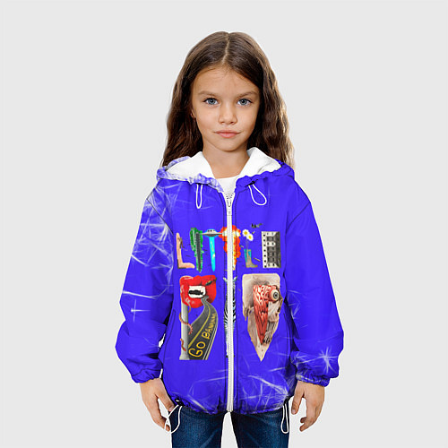 Детская куртка Little Big / 3D-Белый – фото 3