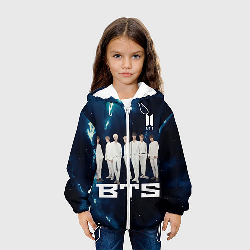 Детская куртка BTS / 3D-Белый – фото 3