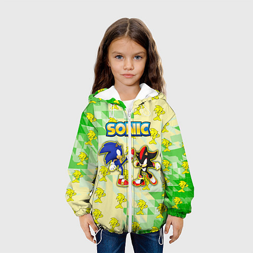 Детская куртка Sonik / 3D-Белый – фото 3