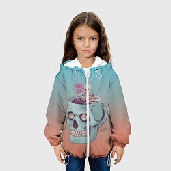 Куртка с капюшоном детская Good Viber, цвет: 3D-белый — фото 2