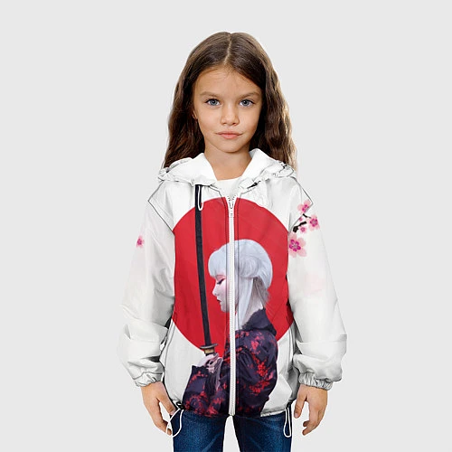 Детская куртка Самурай / 3D-Белый – фото 3