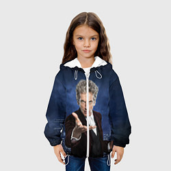 Куртка с капюшоном детская LISTEN, цвет: 3D-белый — фото 2