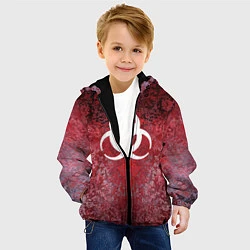 Куртка с капюшоном детская Covid-19, цвет: 3D-черный — фото 2