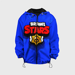 Куртка с капюшоном детская BRAWL STARS, цвет: 3D-черный