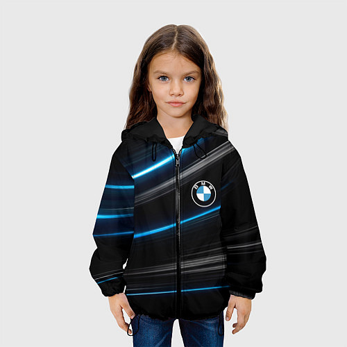 Детская куртка BMW / 3D-Черный – фото 3