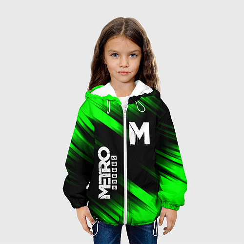 Детская куртка METRO EXODUS / 3D-Белый – фото 3