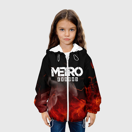 Детская куртка METRO EXODUS / 3D-Белый – фото 3