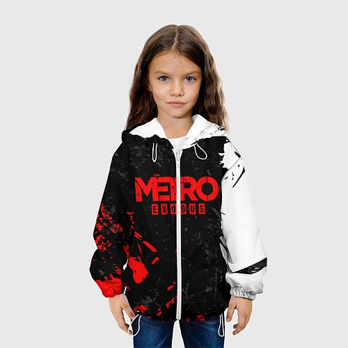 Детская куртка METRO EXODUS / 3D-Белый – фото 3