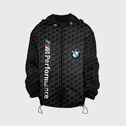 Куртка с капюшоном детская BMW PERFORMANCE, цвет: 3D-черный