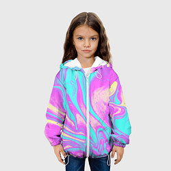 Куртка с капюшоном детская DIGITAL ART, цвет: 3D-белый — фото 2
